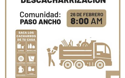 JORNADA DE DESCACHARRIZACIÓN