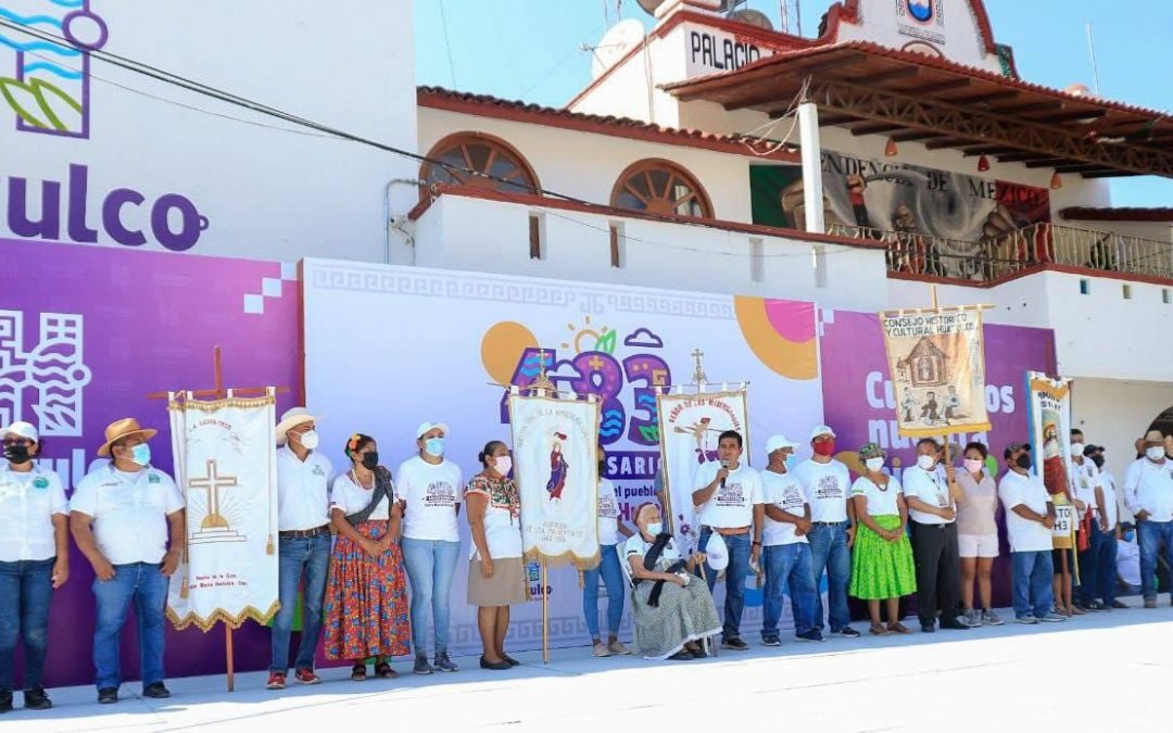 Actividades del 483 aniversario de la Titulación del pueblo de Huatulco.