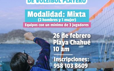 Torneo Relámpago de Voleibol Playero