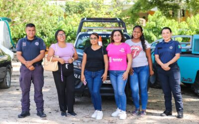 Clases de manejo del Instituto Municipal de las Mujeres