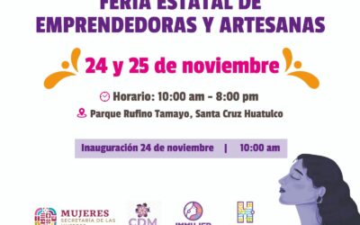 Feria Estatal de Emprendedoras y Artesanas