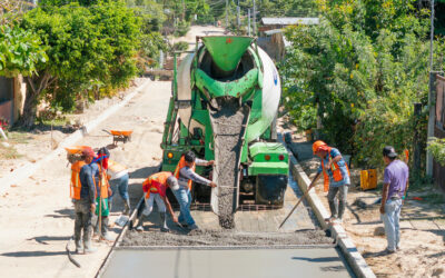 Así avanza la pavimentación