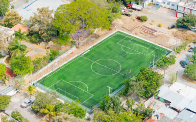 Inauguración de la cancha del U2