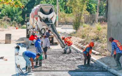 Avances en la pavimentación de la calle 5 de la colonia 8 De Diciembre